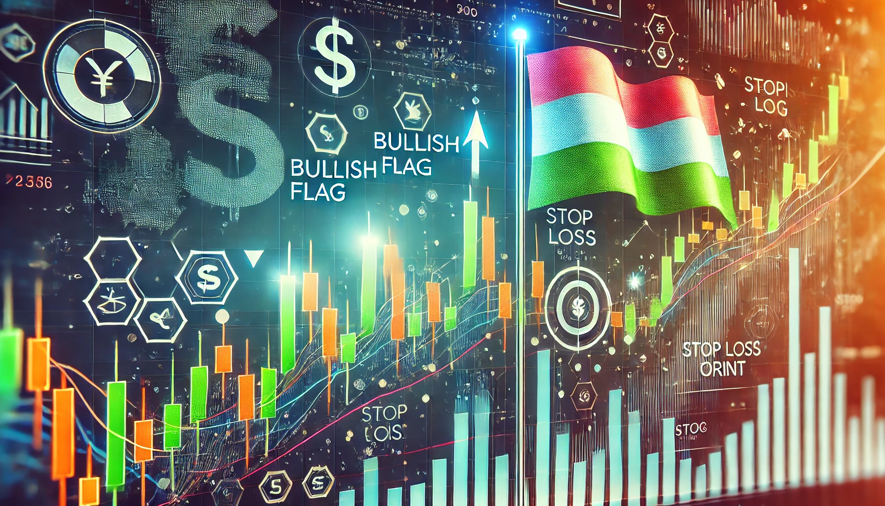 Bullish flag trading technique