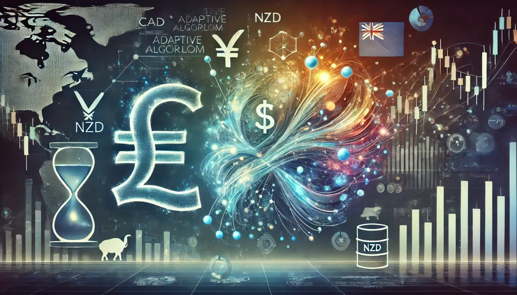 Adaptive algorithm trading for CAD/NZD