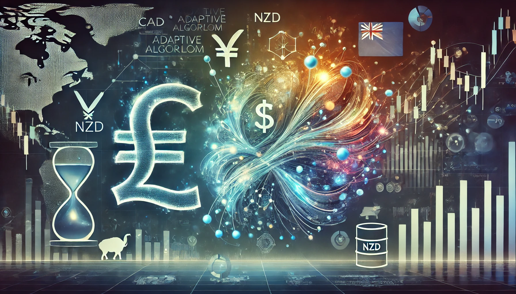 Adaptive algorithm trading for CAD/NZD