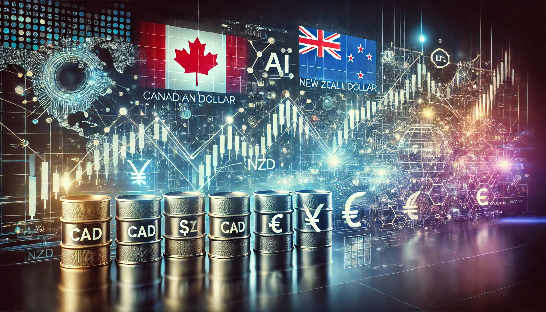 Trading CAD/NZD with AI