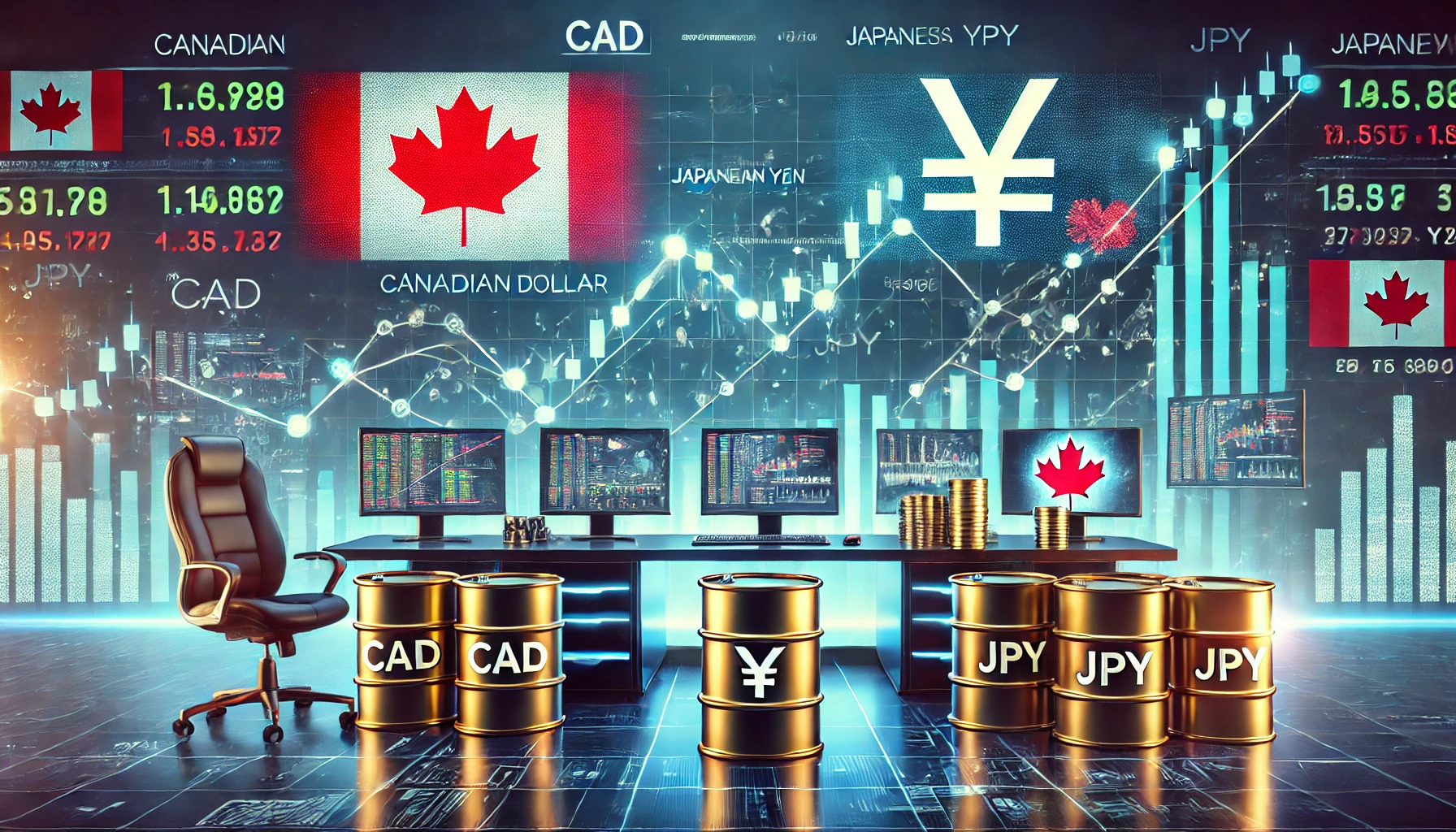 Canadian Dollar Japanese Yen Quarterly Trends