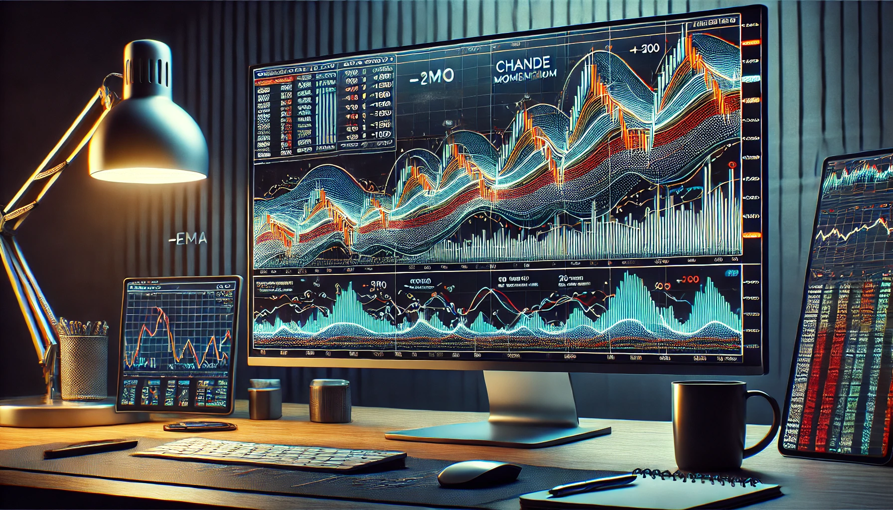 CMO trading strategy for short-term trades