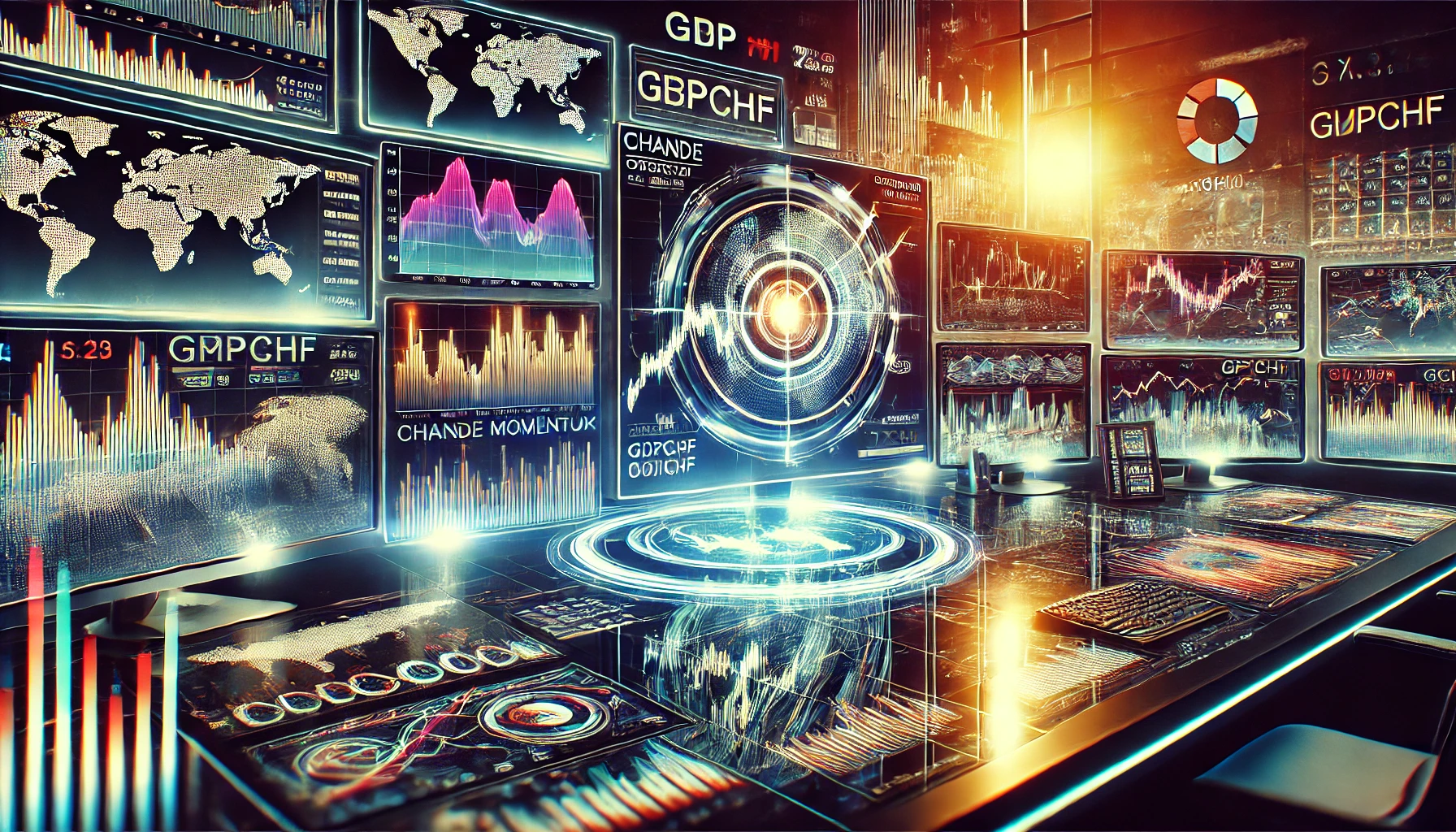 GBPCHF strategy using CMO