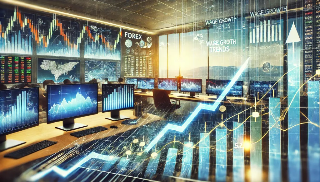 Forex trading strategies using wage data