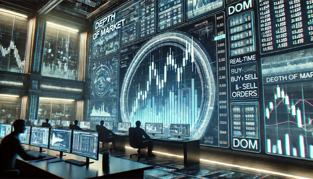Depth of Market trading strategy