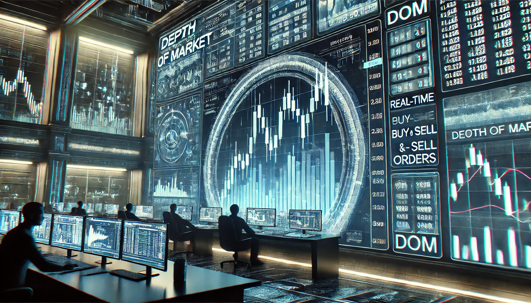 Depth of Market trading strategy