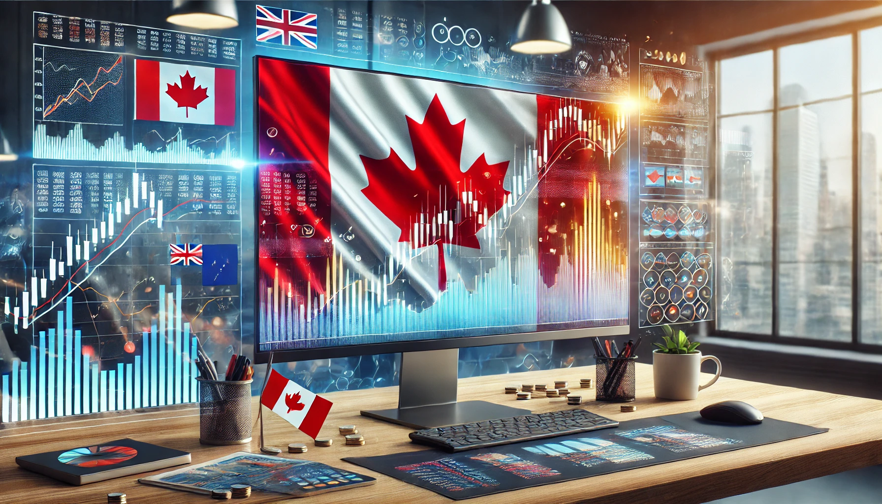 Canadian Dollar trading with Donchian Channels