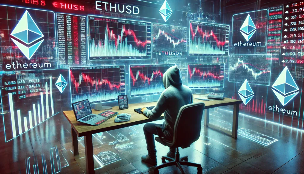 ETHUSD short-selling tactics