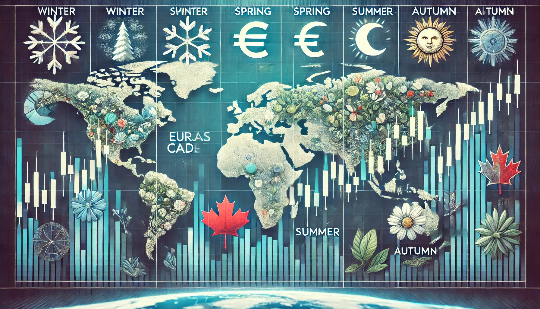 EURCAD seasonal trends