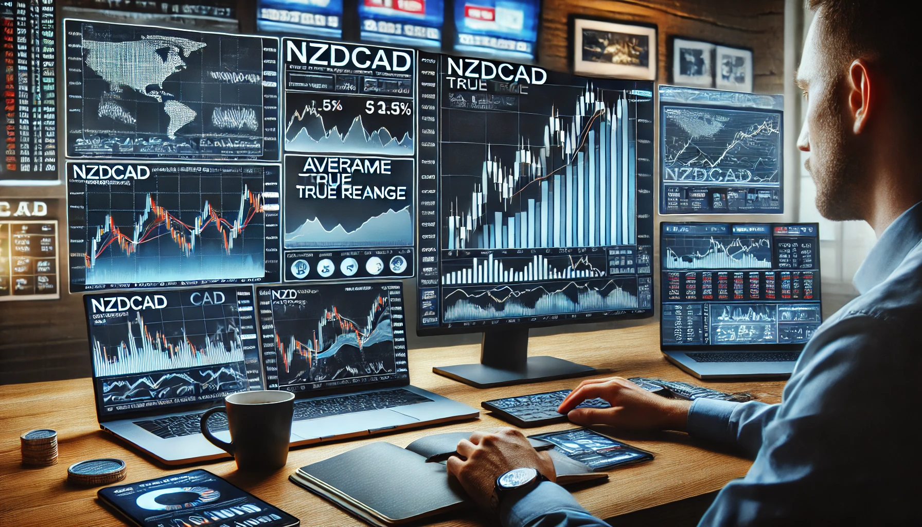 ATR strategy for NZDCAD