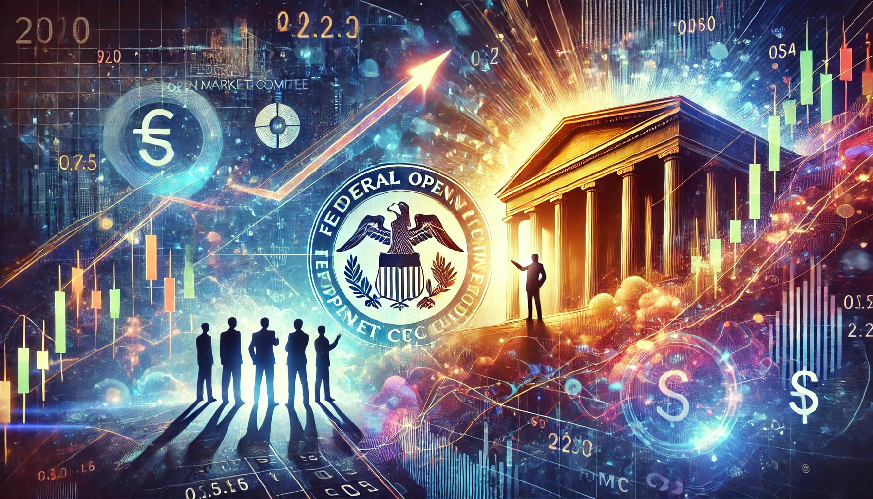 Trading falling wedges post-FOMC