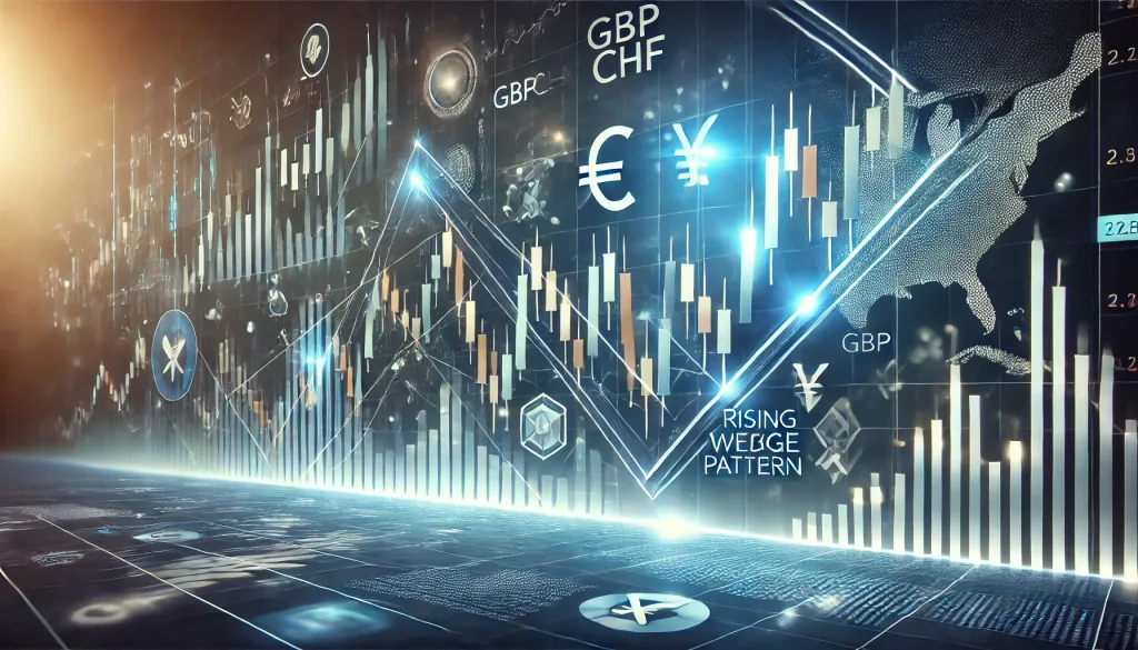 GBPCHF Rising Wedge Patterns