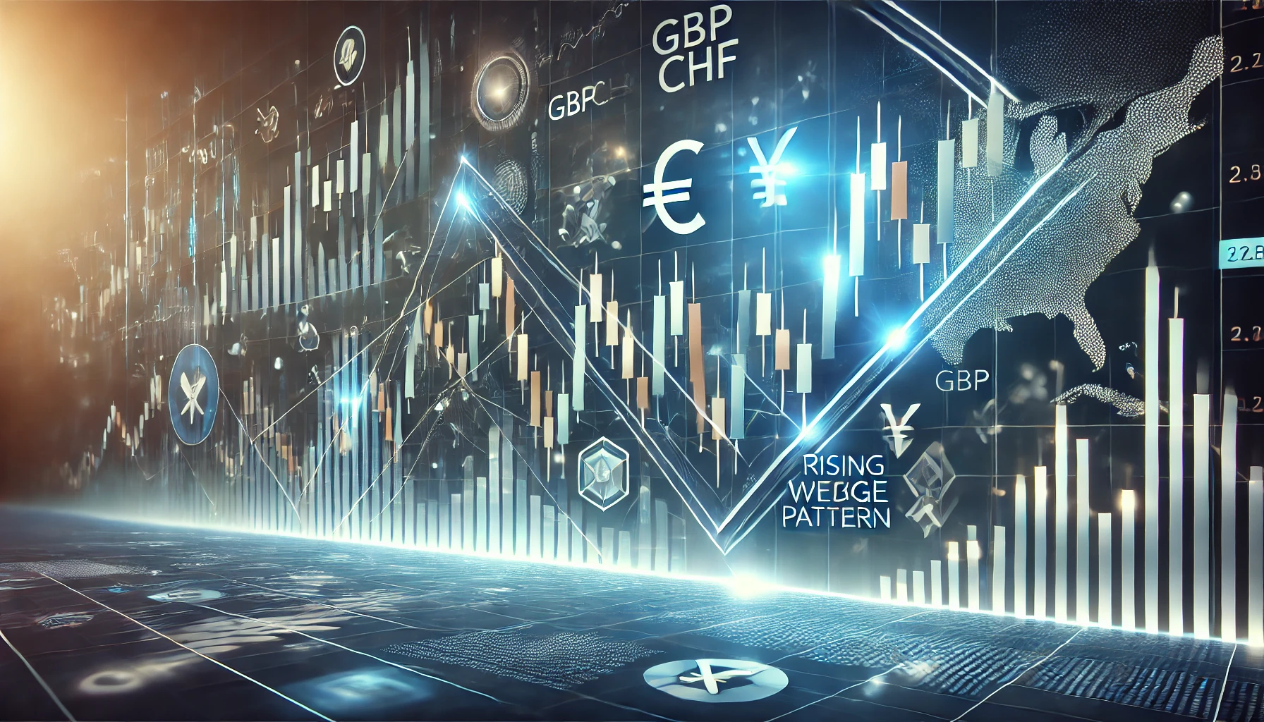 GBPCHF Rising Wedge Patterns