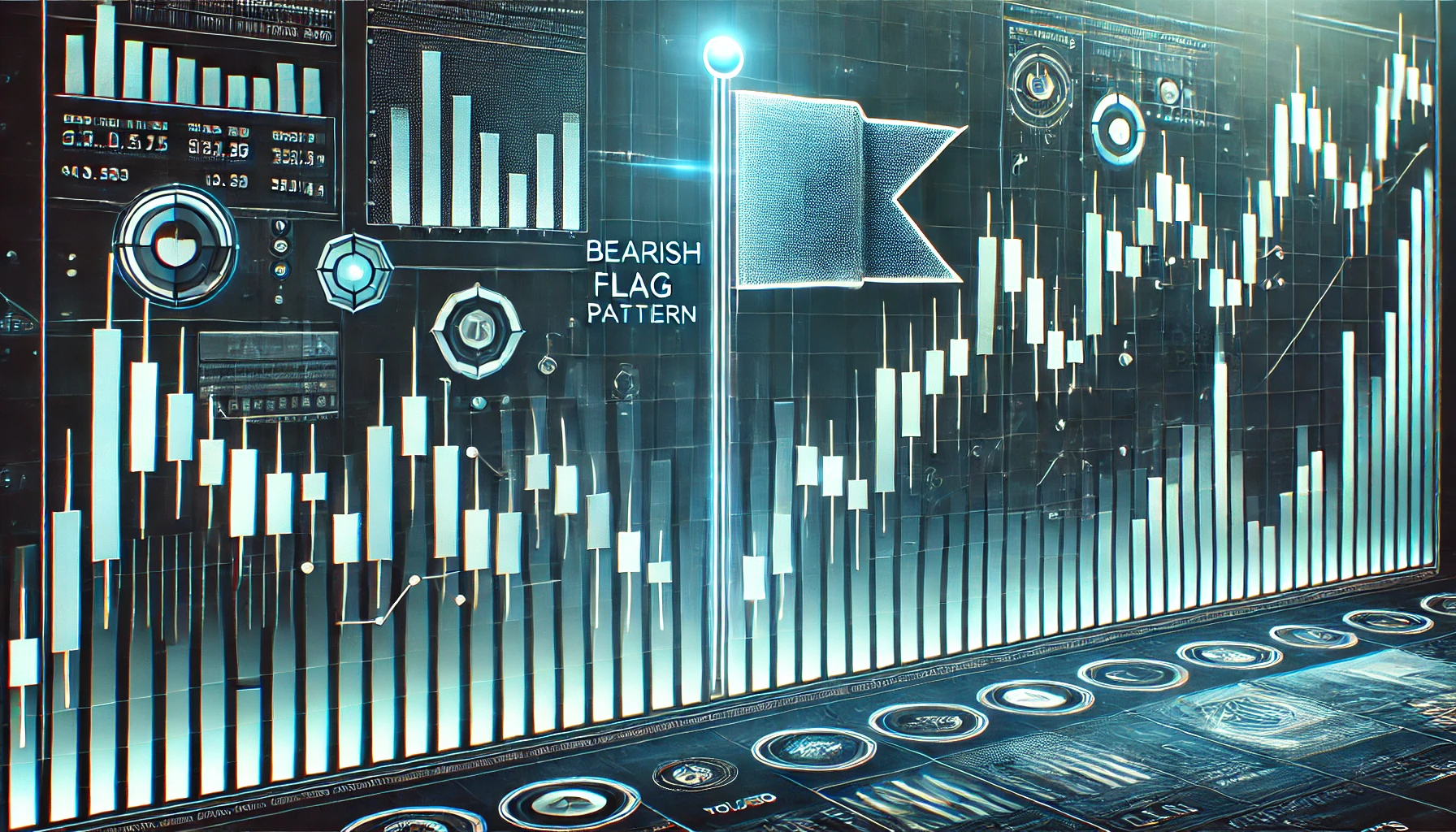 HFT bearish flag strategy