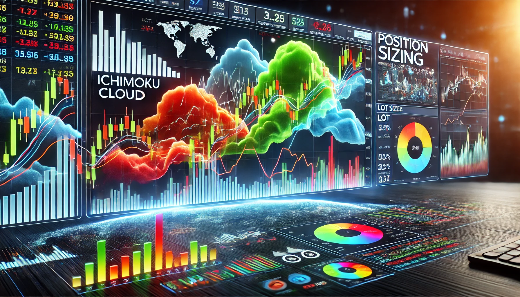 Ichimoku Cloud strategy for position sizing