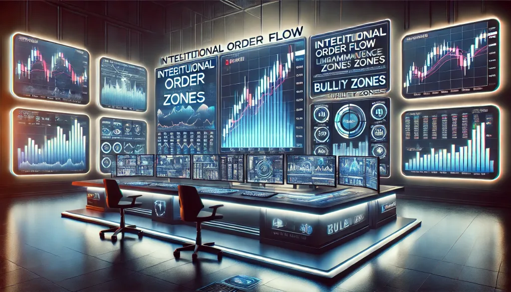 Smart money trading in a bullish trend