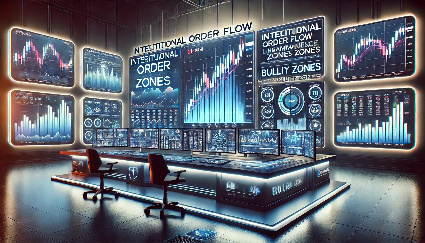 Smart money trading in a bullish trend