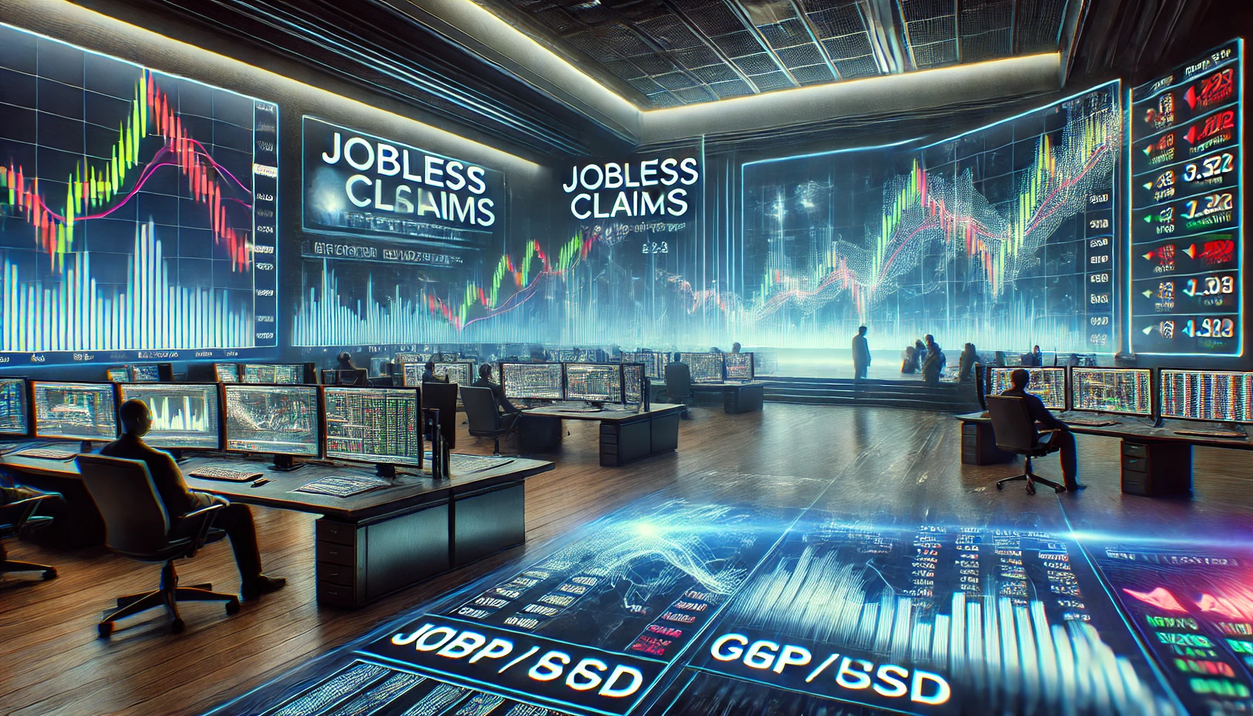 Trading GBP/USD using jobless claims