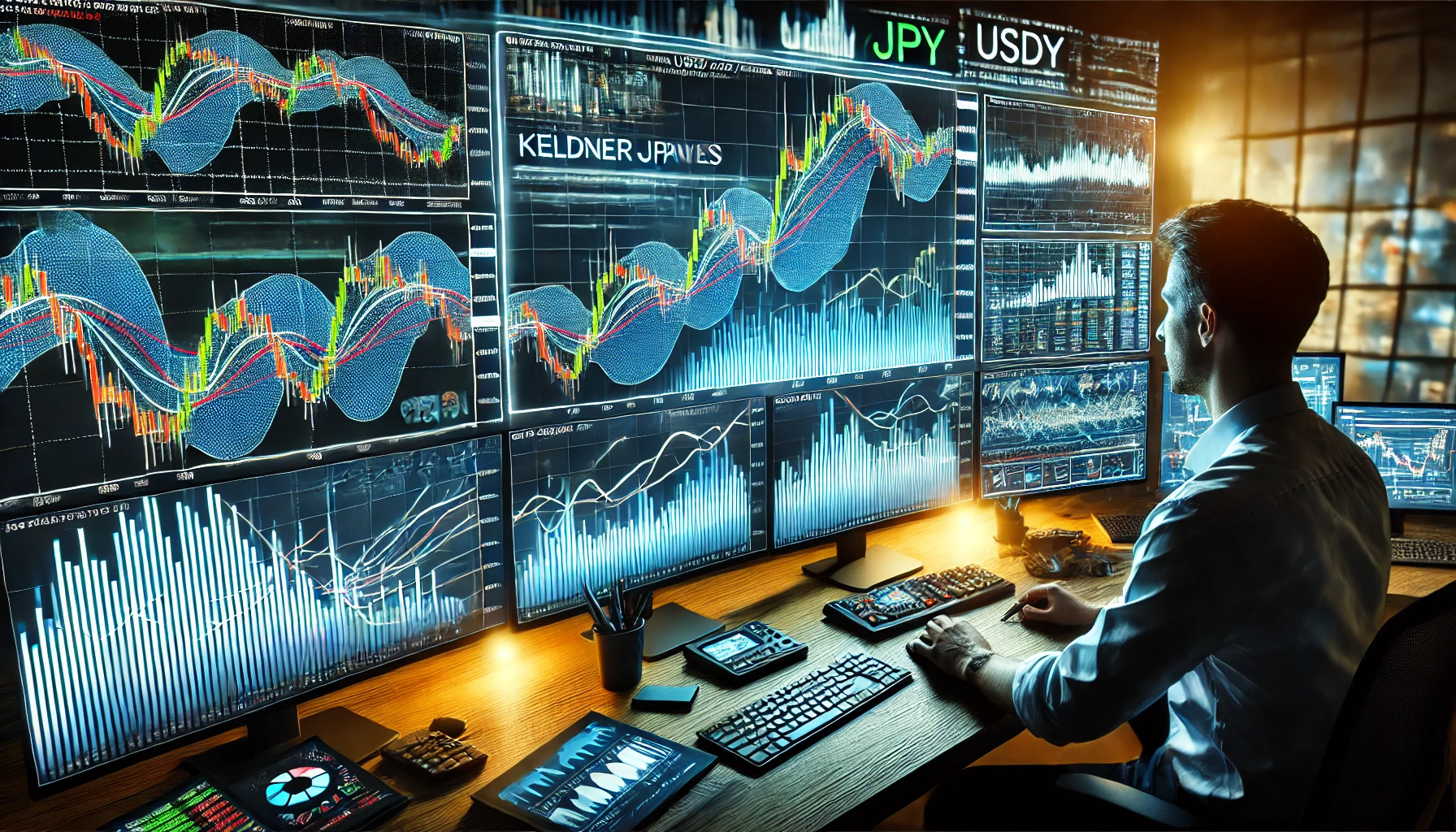 How to trade USD/JPY with Keltner Channels