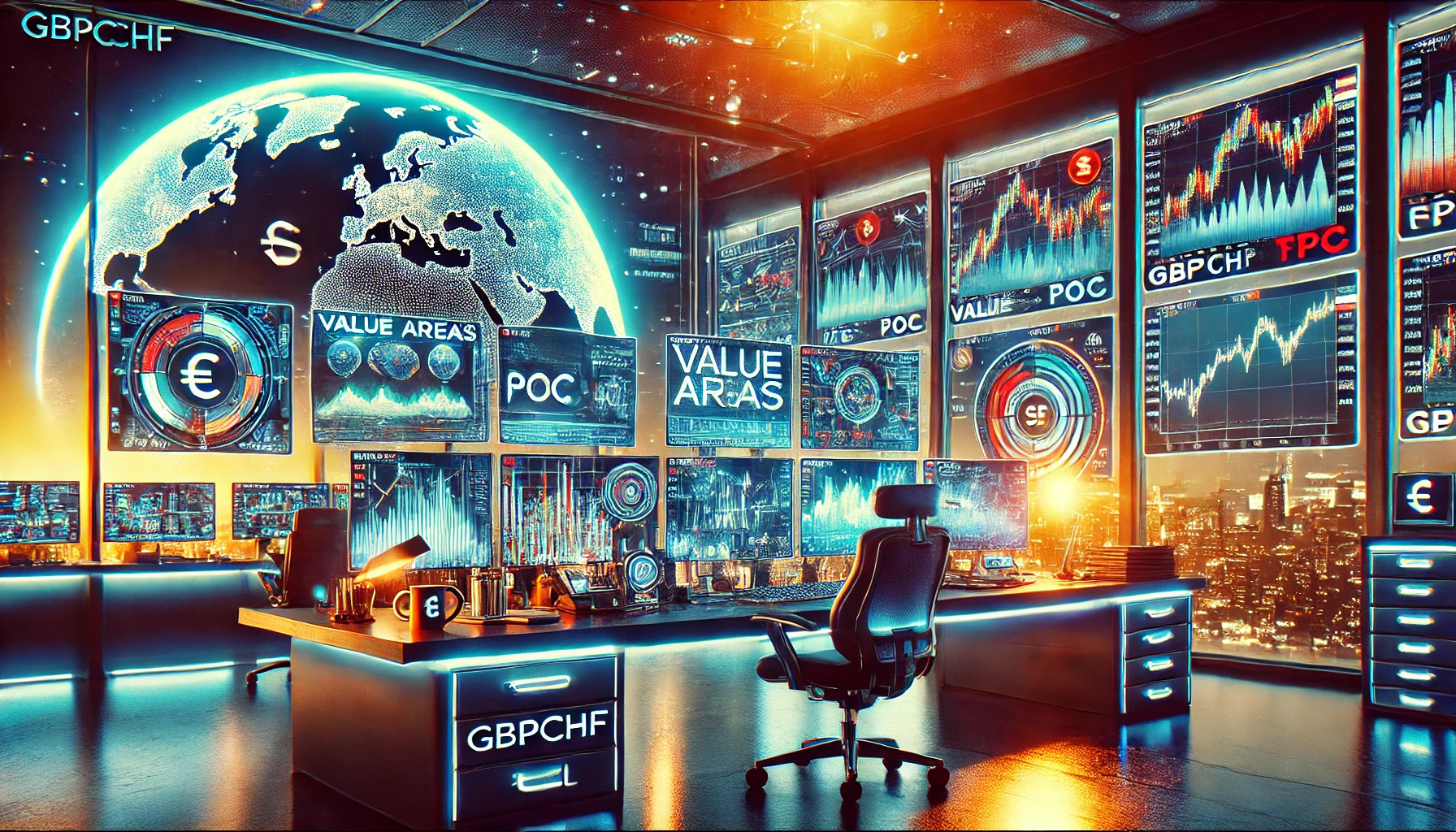 GBPCHF trading tips with market profile