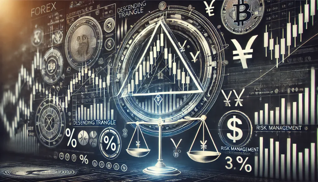 Descending triangle strategy for Forex