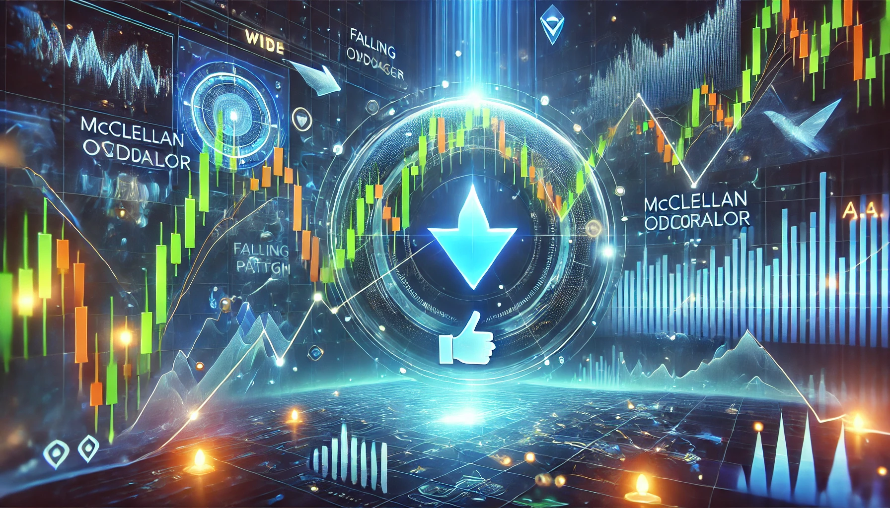 Falling wedge trading technique