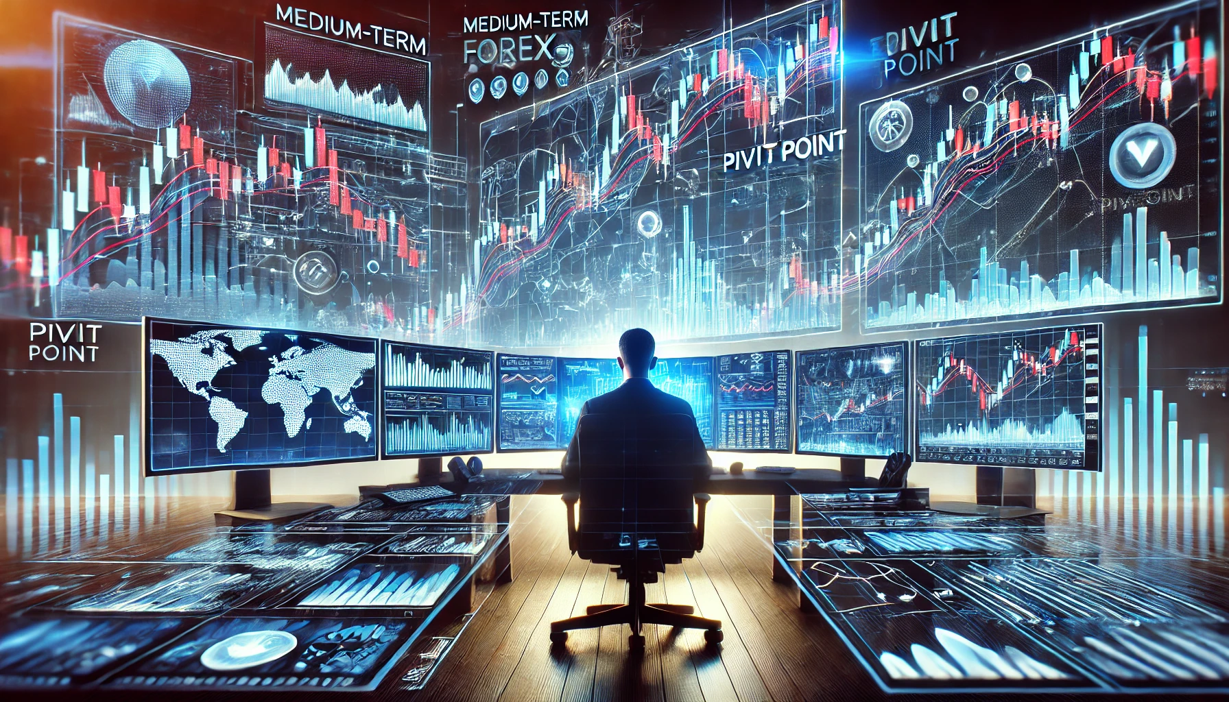 Pivot point strategy for medium-term trading