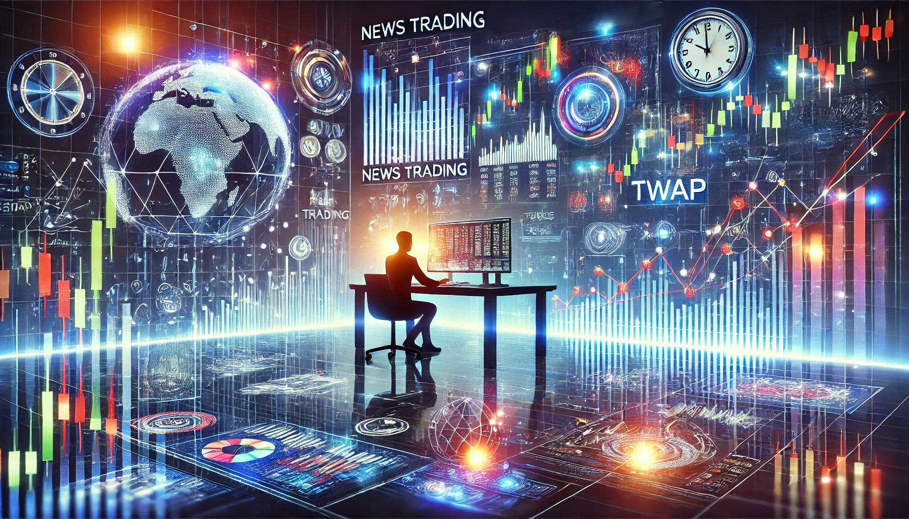 TWAP in news trading