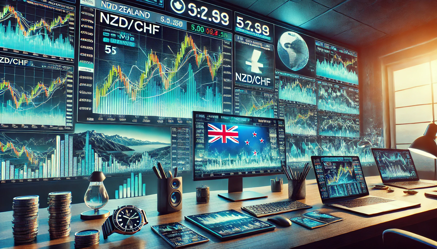 NZD/CHF 5-minute strategy