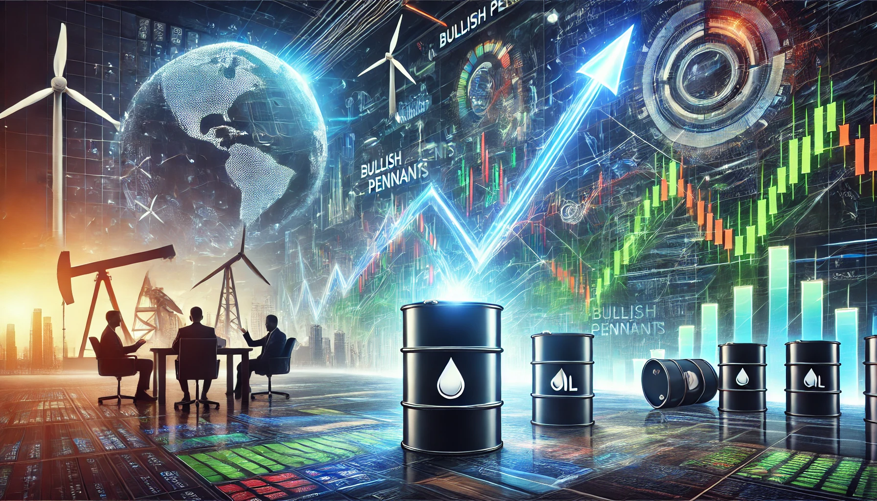 Trading oil price patterns
