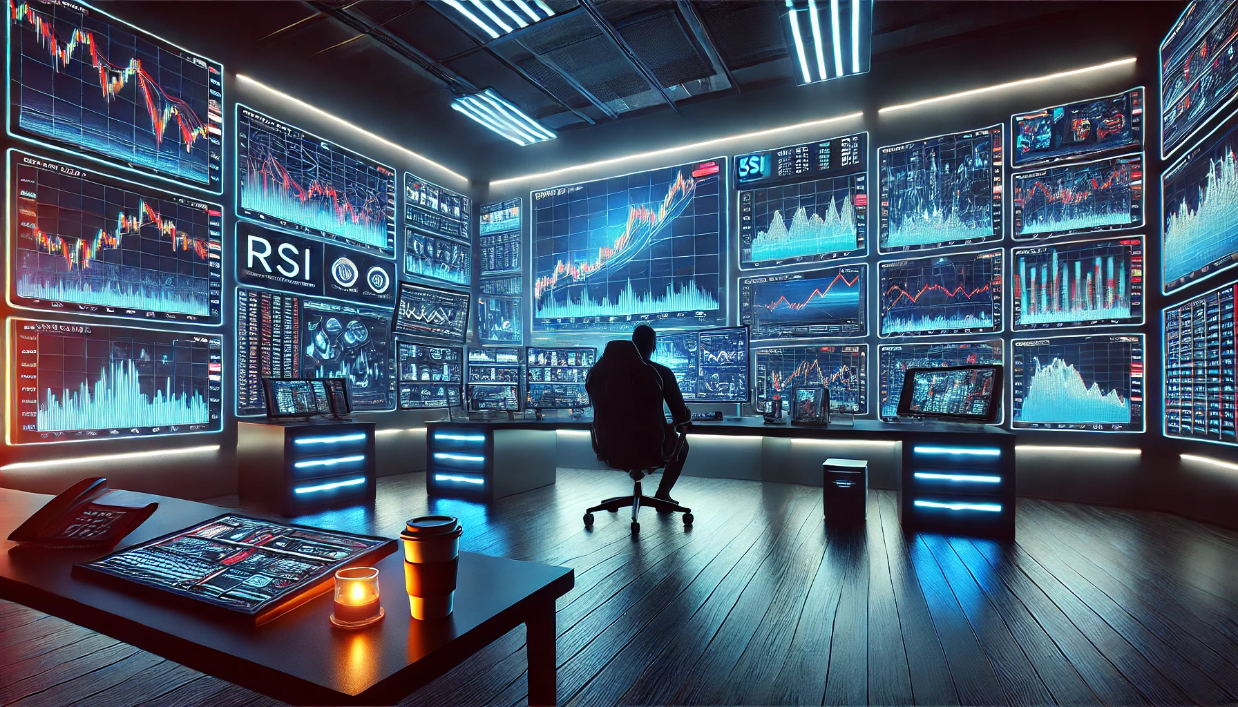 RSI trading technique for downtrends