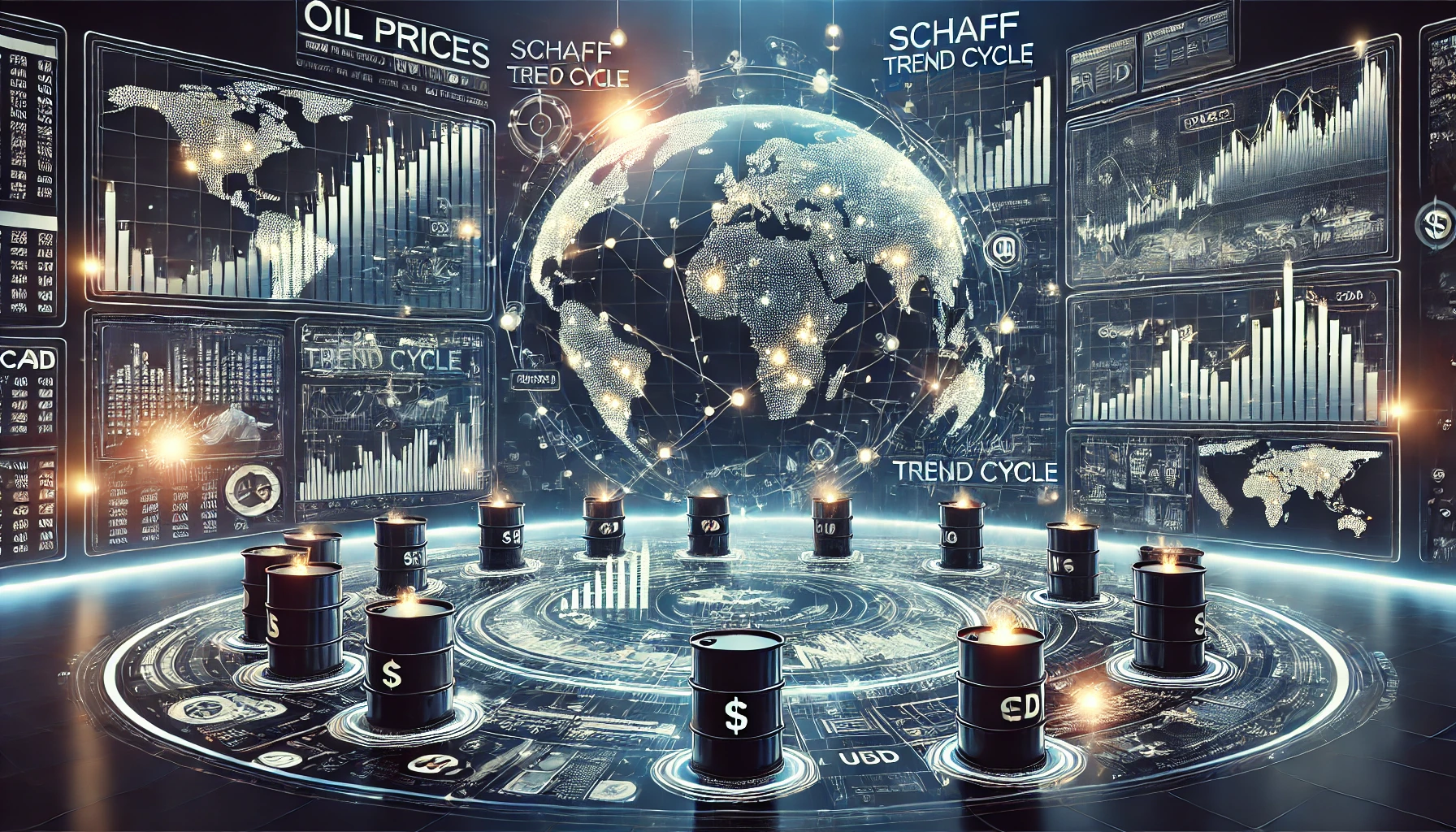 Using Schaff Trend Cycle to trade oil-linked currencies