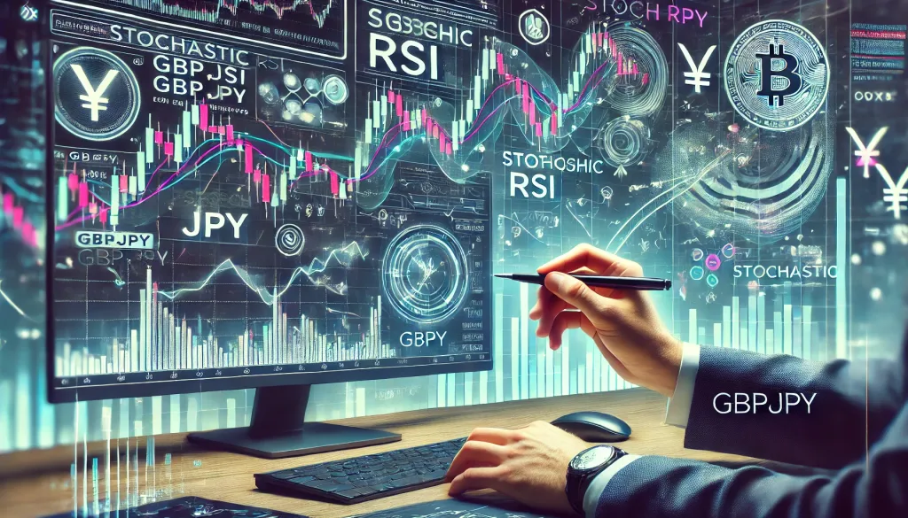 GBPJPY Stoch RSI trading techniques