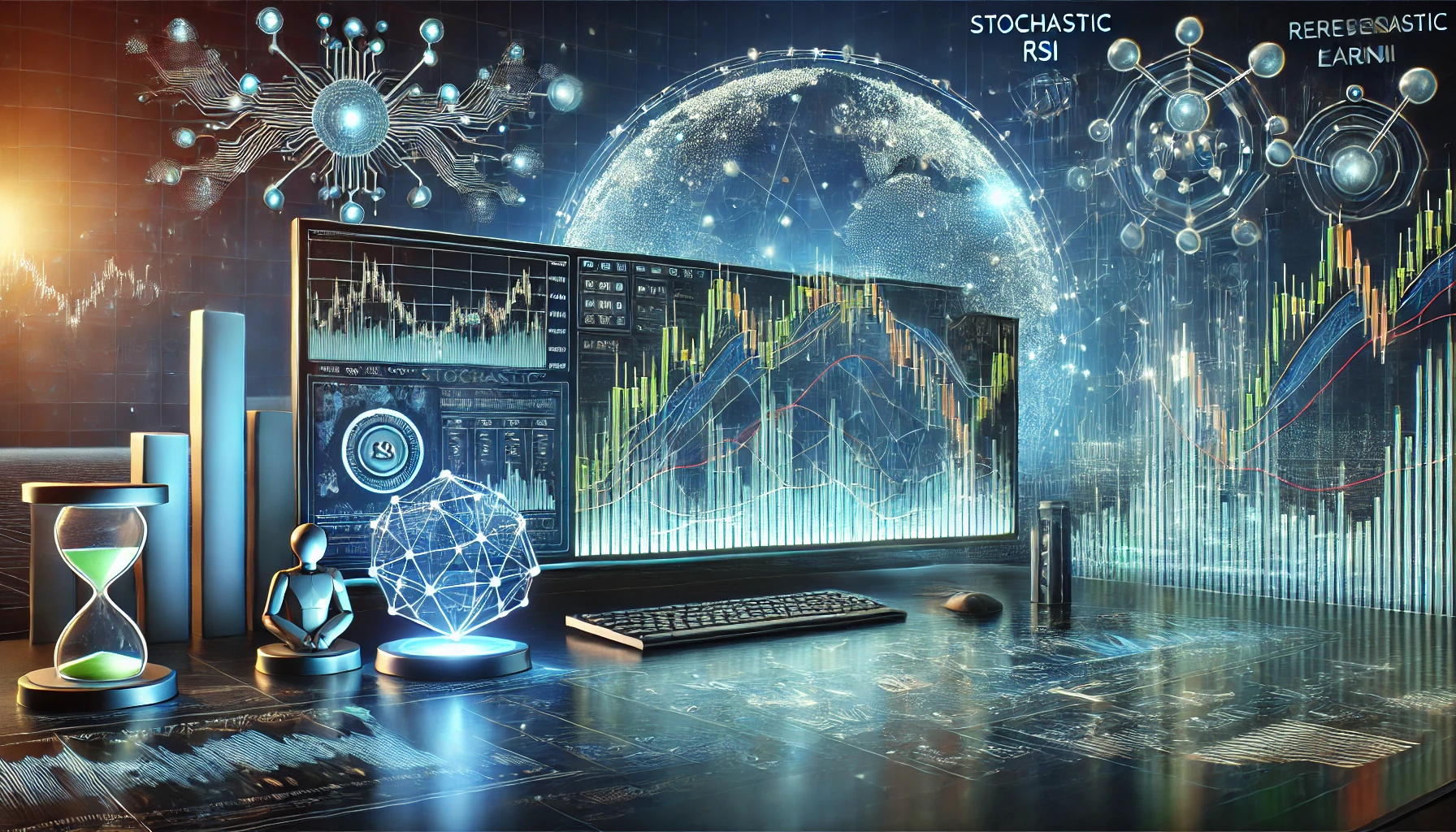 AI trading with Stochastic RSI