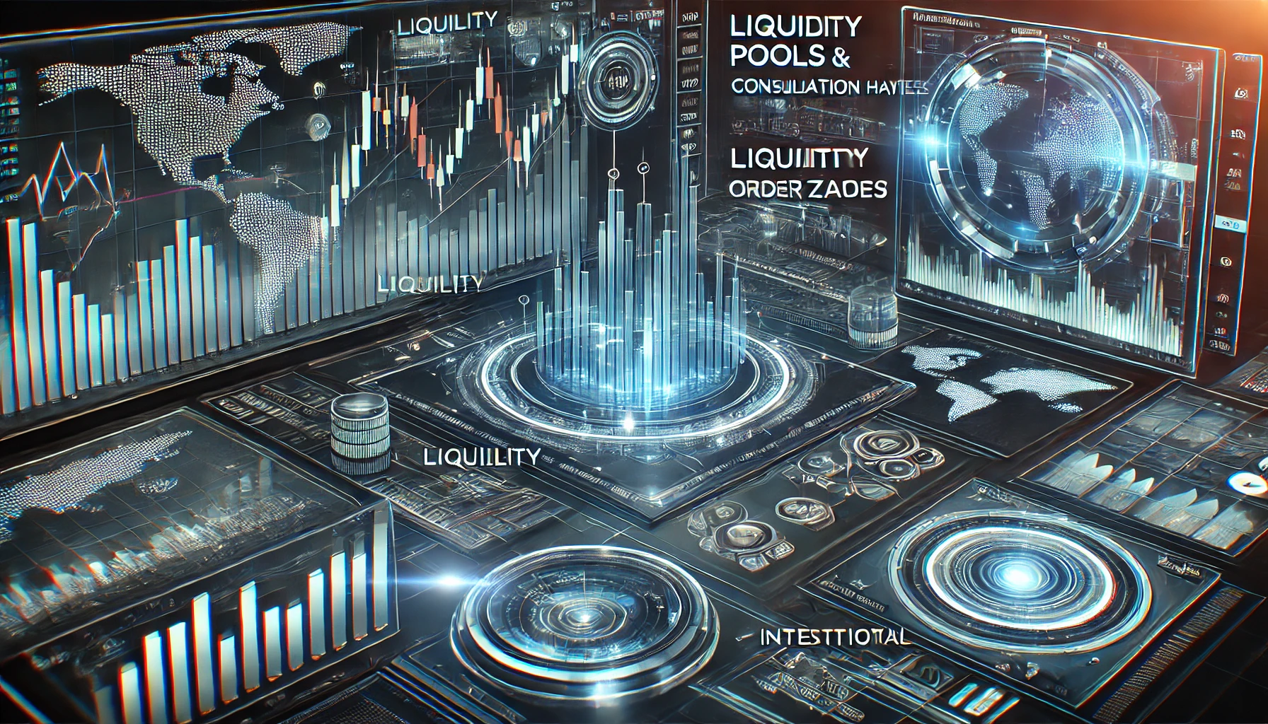 Trading consolidation phase and liquidity pools