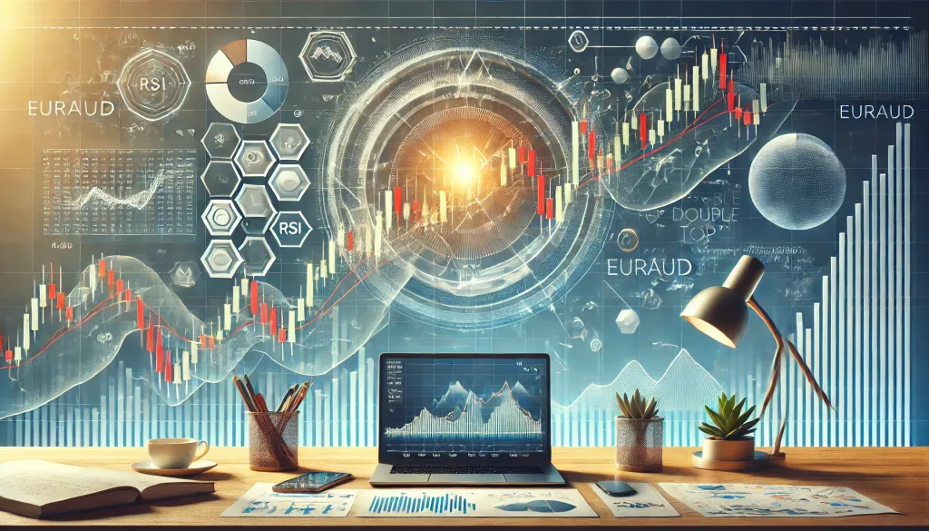 EURAUD double top tactics
