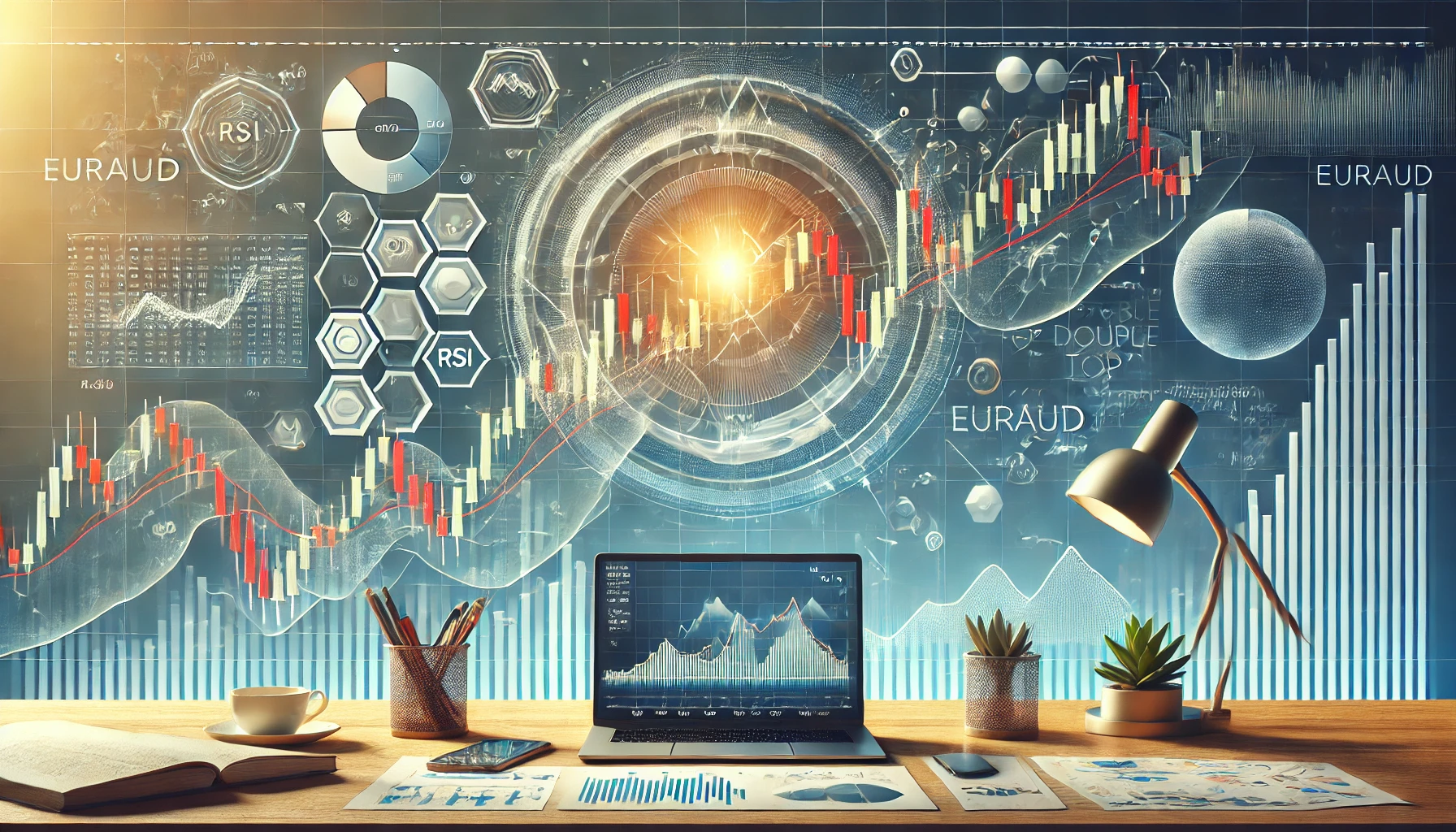 EURAUD double top tactics