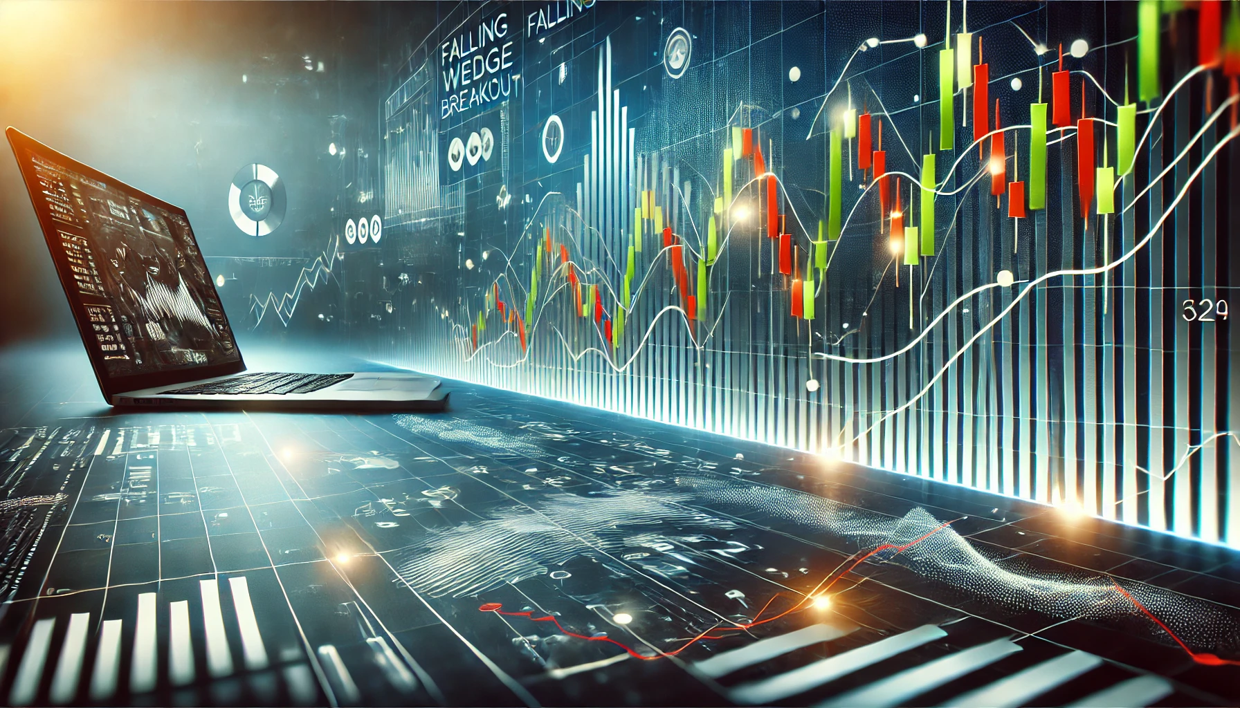 How to trade falling wedges in Forex