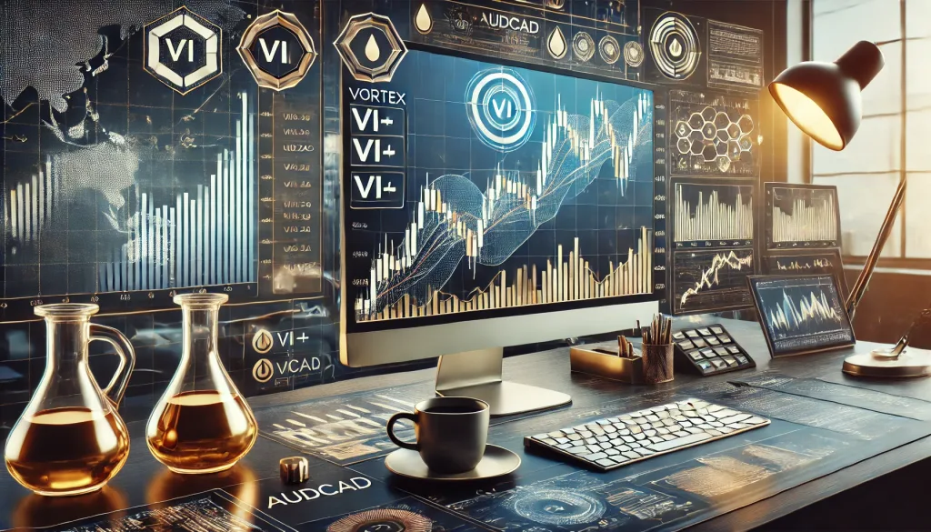 How to use the Vortex Indicator on AUDCAD
