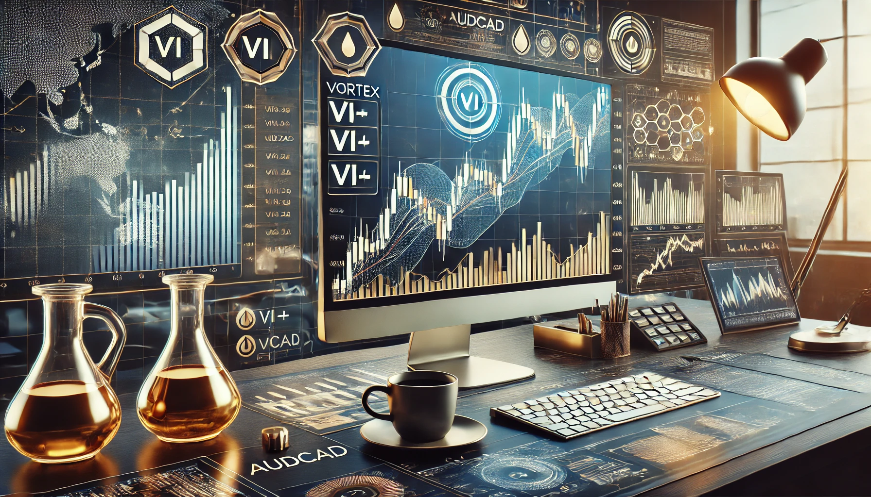 How to use the Vortex Indicator on AUDCAD