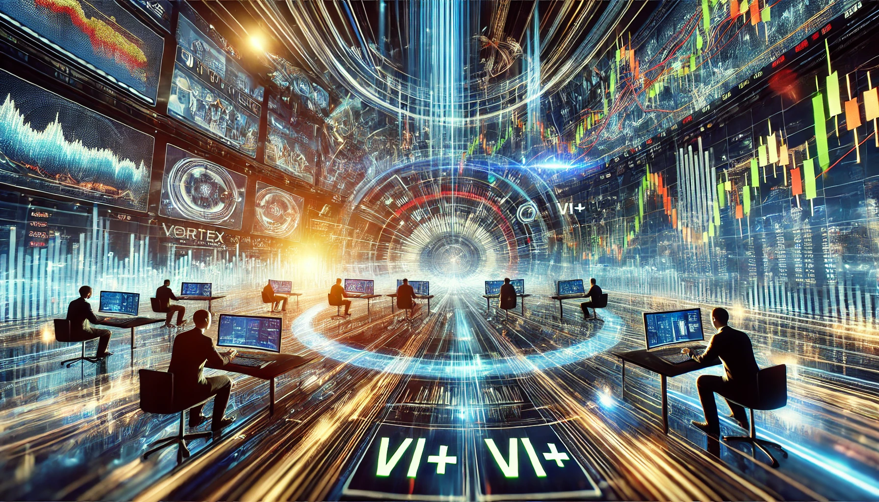 Vortex strategy for Forex events