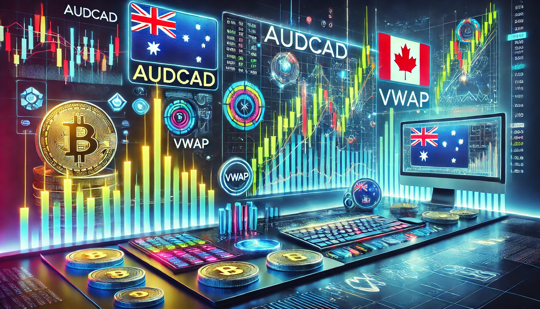 Advanced VWAP methods for AUDCAD trading