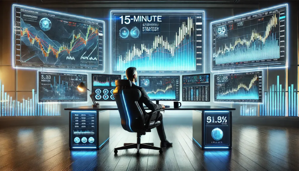 Delta Neutral Trading on 15-Minute Chart