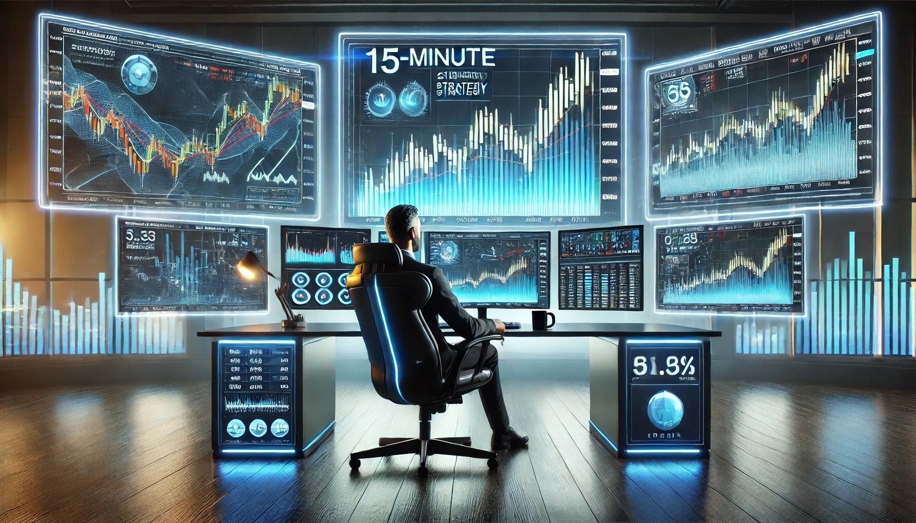 Delta Neutral Trading on 15-Minute Chart