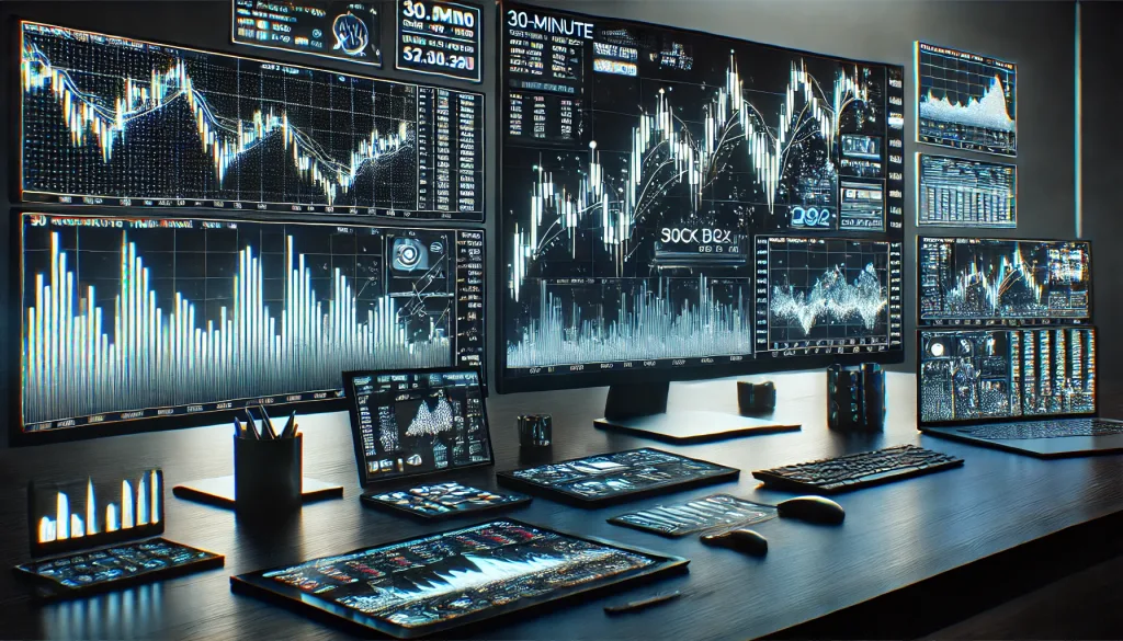 30-Minute chart algorithmic trading