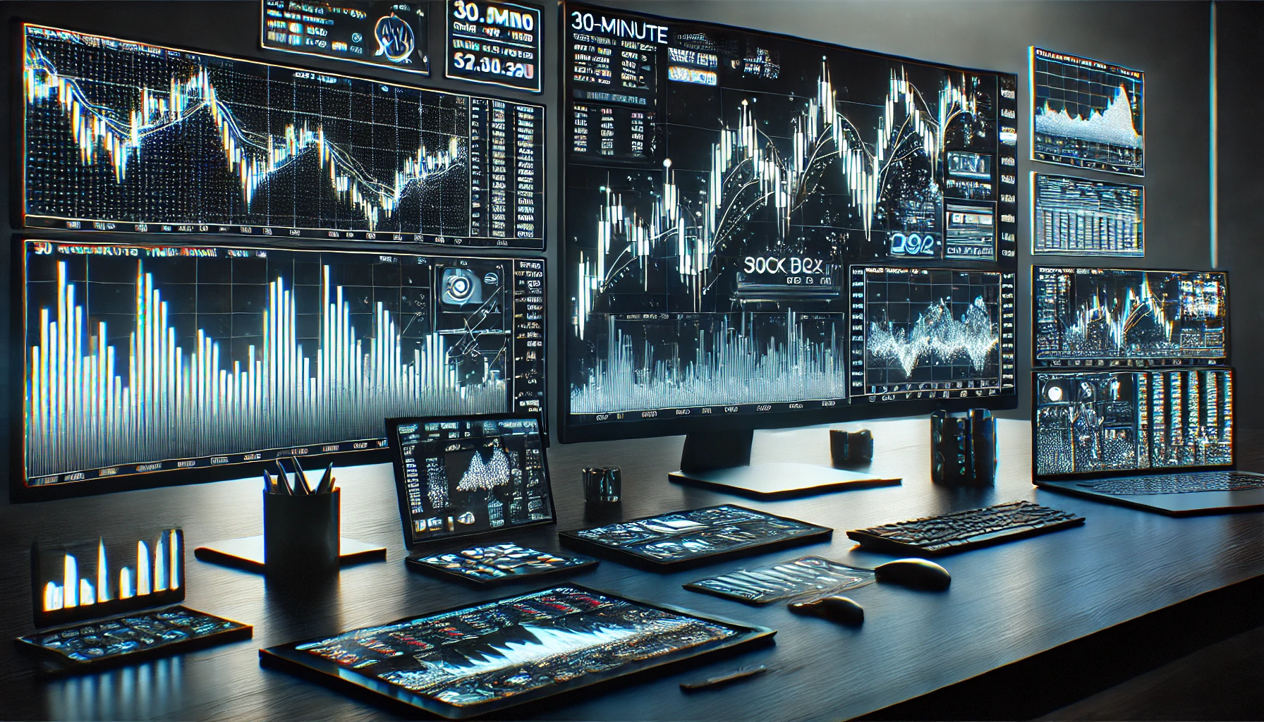 30-Minute chart algorithmic trading