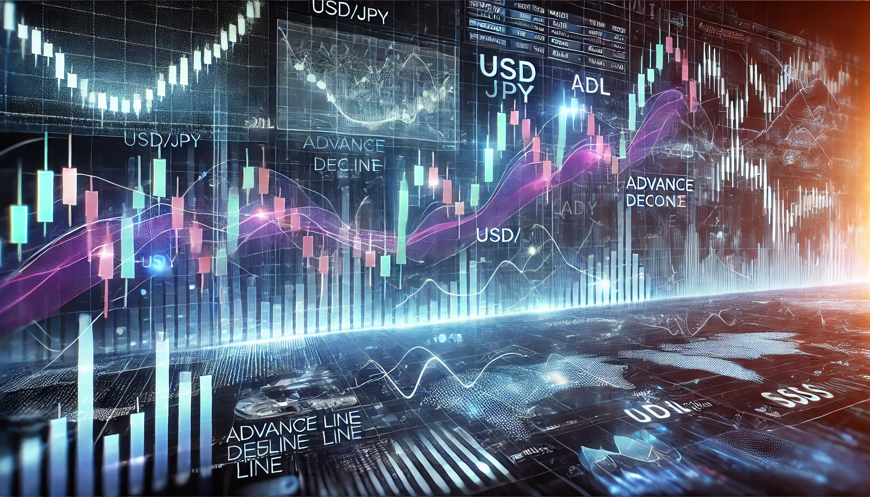 ADL indicator for USD/JPY trading