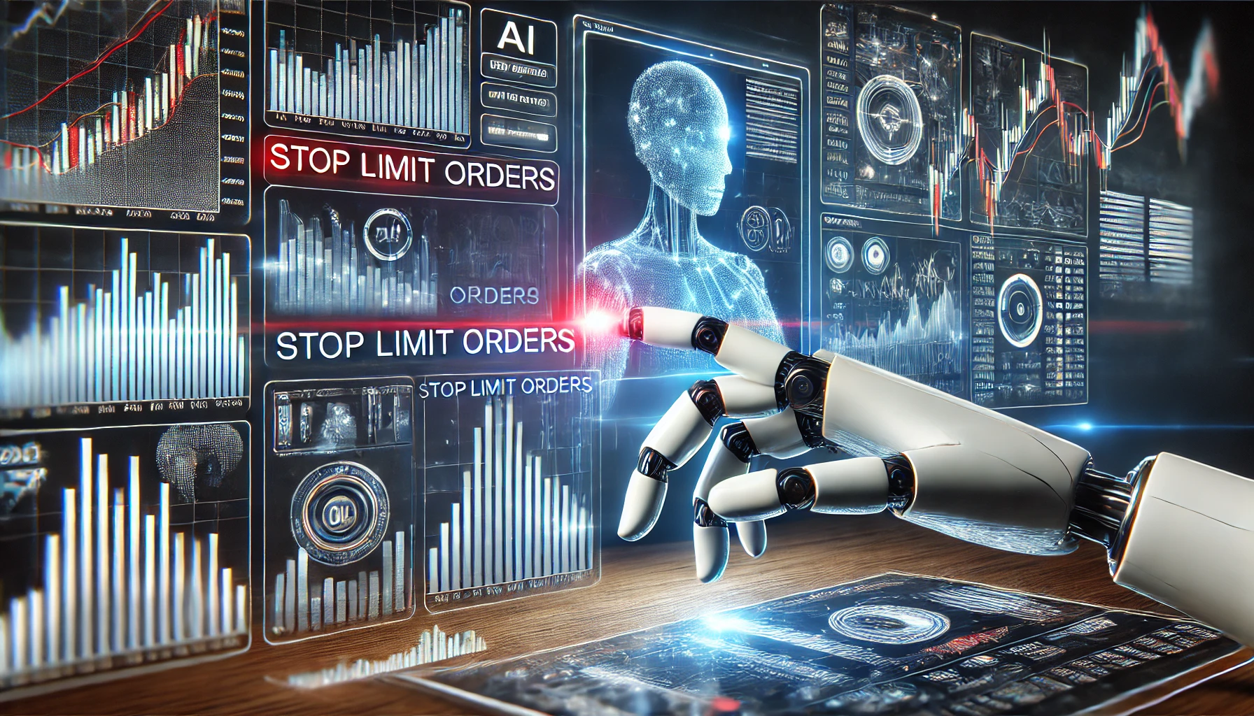 AI trading bots and stop limit orders