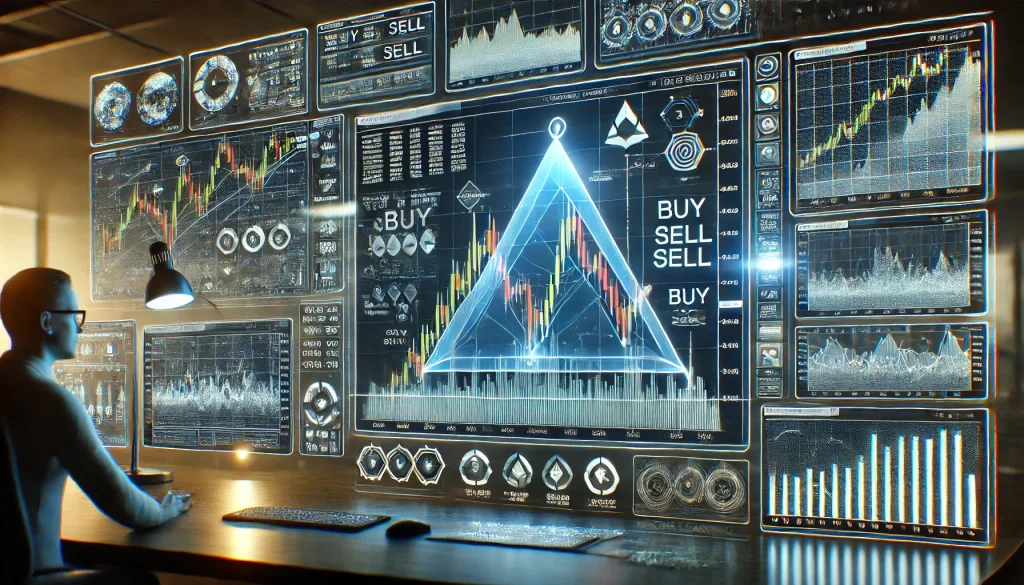 Algo Trading Symmetrical Triangle Breakout