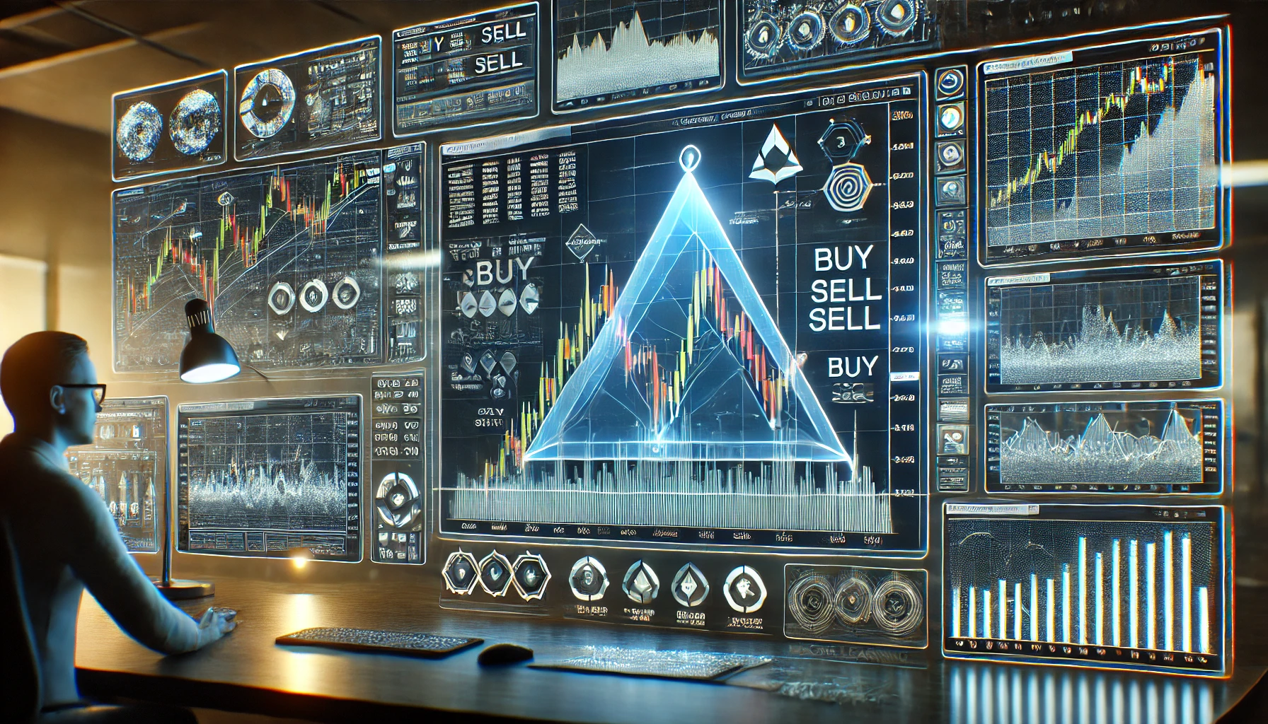 Algo Trading Symmetrical Triangle Breakout